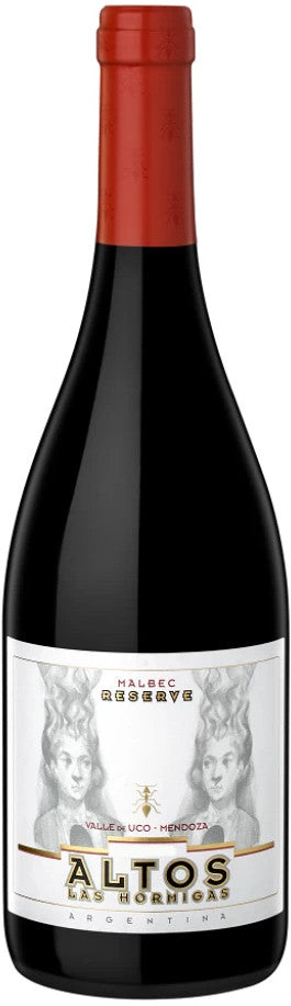 Altos Las Hormigas Reserva Malbec 2021  Front Bottle Shot