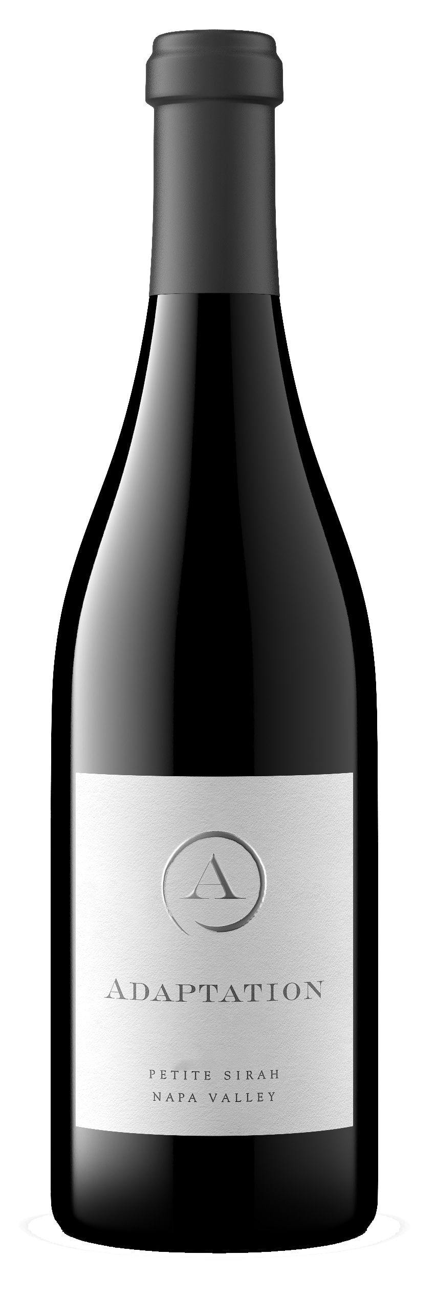 Adaptation by Odette Petite Sirah 2019  Front Bottle Shot