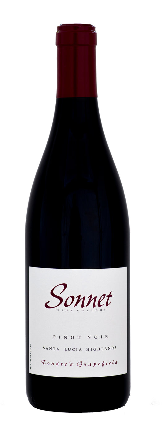 Sonnet Tondre's Pinot Noir 2022  Front Bottle Shot