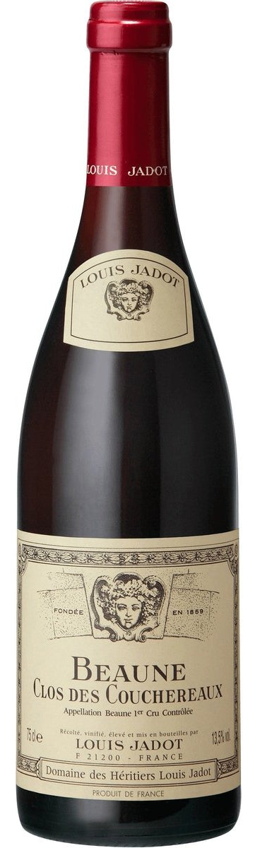 Louis Jadot Beaune Clos des Couchereaux Premier Cru Domaine des Heritiers 2020  Front Bottle Shot