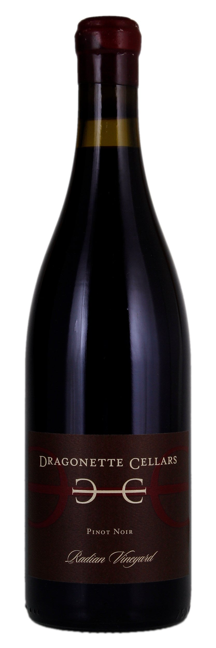 Dragonette Cellars Radian Vineyard Pinot Noir 2022  Front Bottle Shot