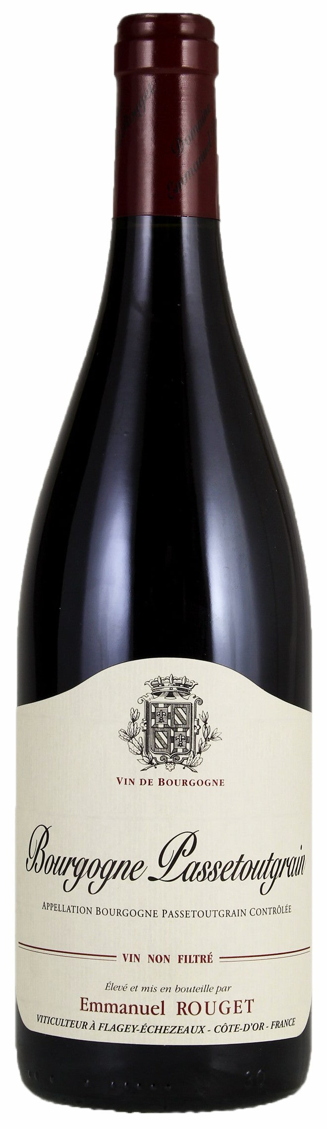Emmanuel Rouget Bourgogne Passetoutgrain 2022  Front Bottle Shot
