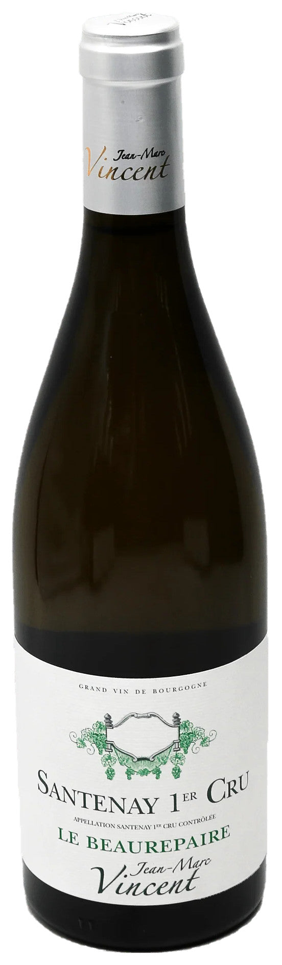 Jean-Marc Vincent Santenay Le Beaurepaire Premier Cru 2021  Front Bottle Shot
