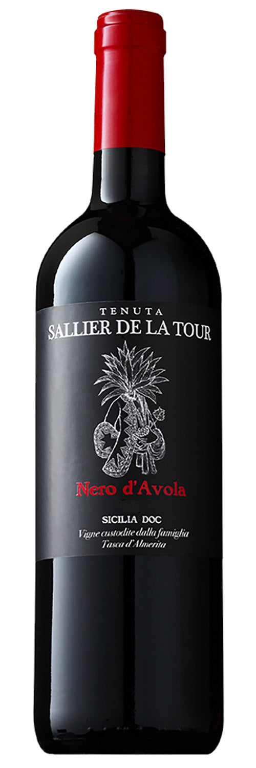 Sallier de La Tour Nero d'Avola 2021  Front Bottle Shot
