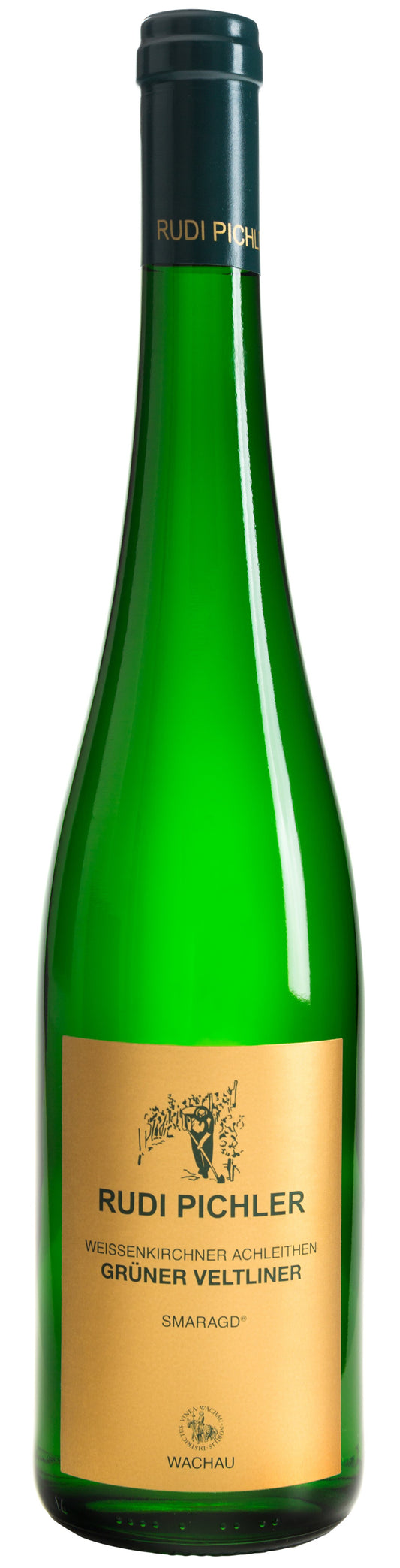 Rudi Pichler Smaragd Achleithen Gruner Vetliner 2022  Front Bottle Shot