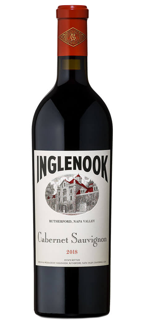 Inglenook Cabernet Sauvignon 2018  Front Bottle Shot