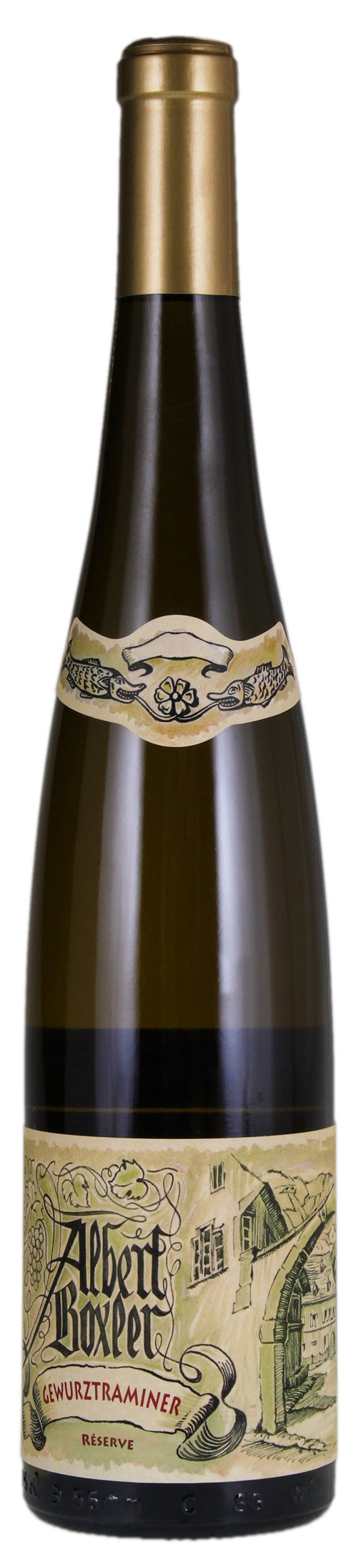 Albert Boxler Reserve Gewurztraminer 2020  Front Bottle Shot
