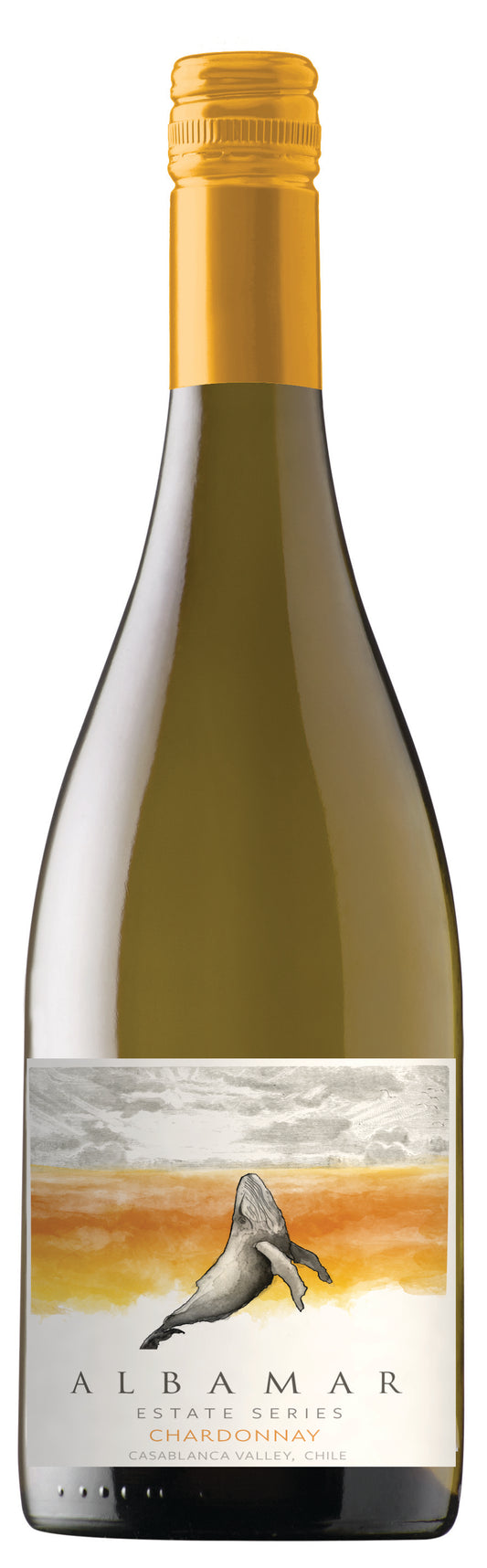 William Cole Albamar Chardonnay 2022  Front Bottle Shot