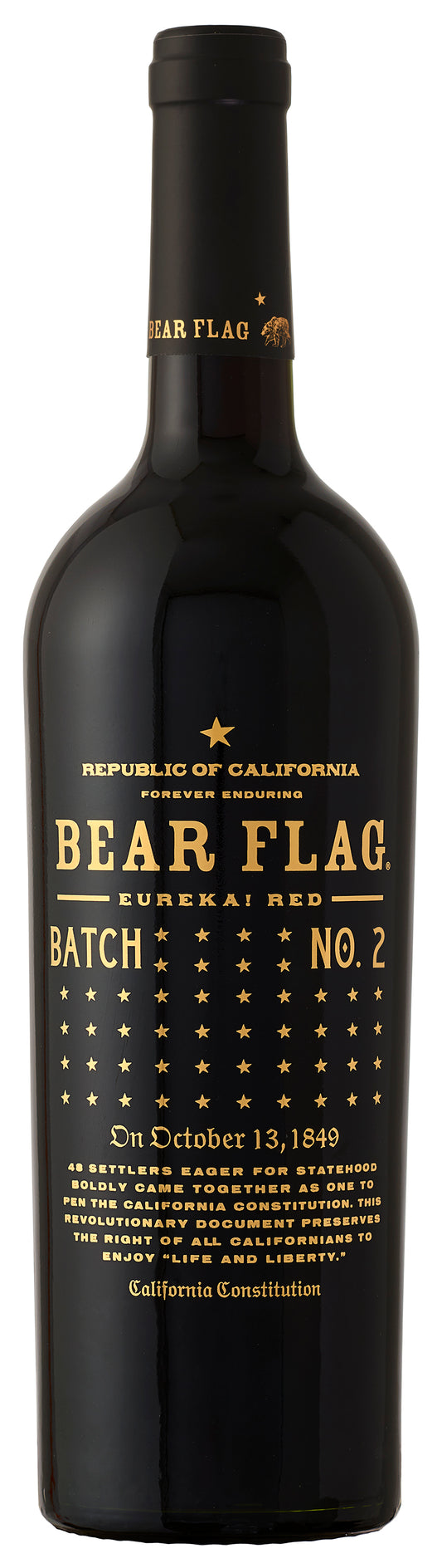 Bear Flag Eureka Red  Front Bottle Shot