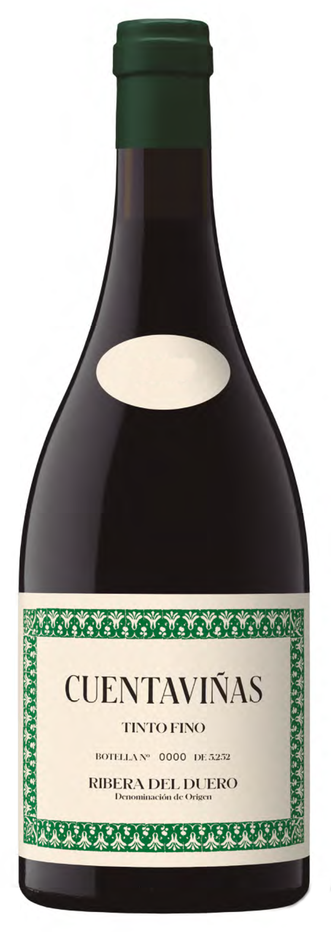 Cuentavinas Ribera del Duero Tinto Fino 2020  Front Bottle Shot