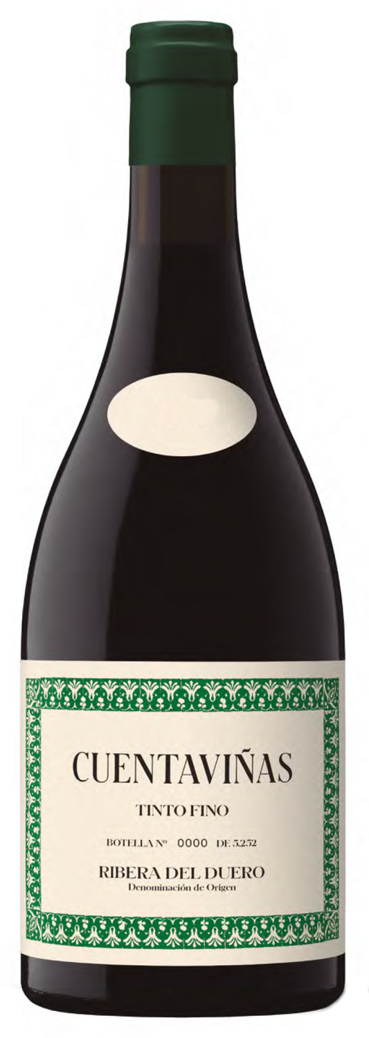 Cuentavinas Ribera del Duero Tinto Fino 2020  Front Bottle Shot