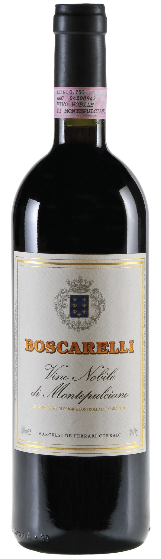 Boscarelli Vino Nobile di Montepulciano 2020  Front Bottle Shot