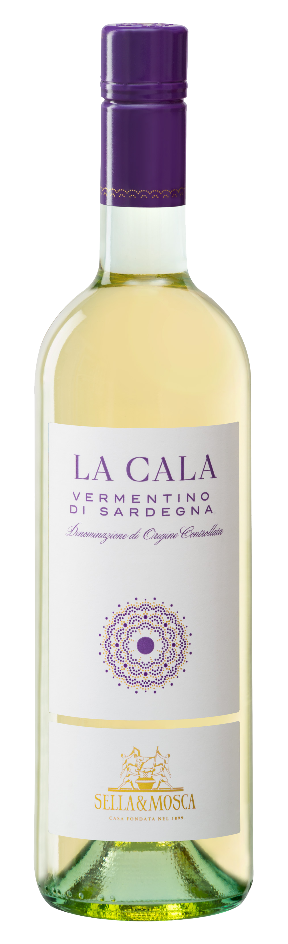 Sella & Mosca La Cala Vermentino 2023  Front Bottle Shot