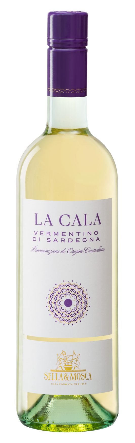 Sella & Mosca La Cala Vermentino 2023  Front Bottle Shot