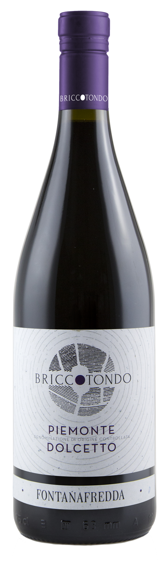 Fontanafredda Briccotondo Dolcetto 2019  Front Bottle Shot