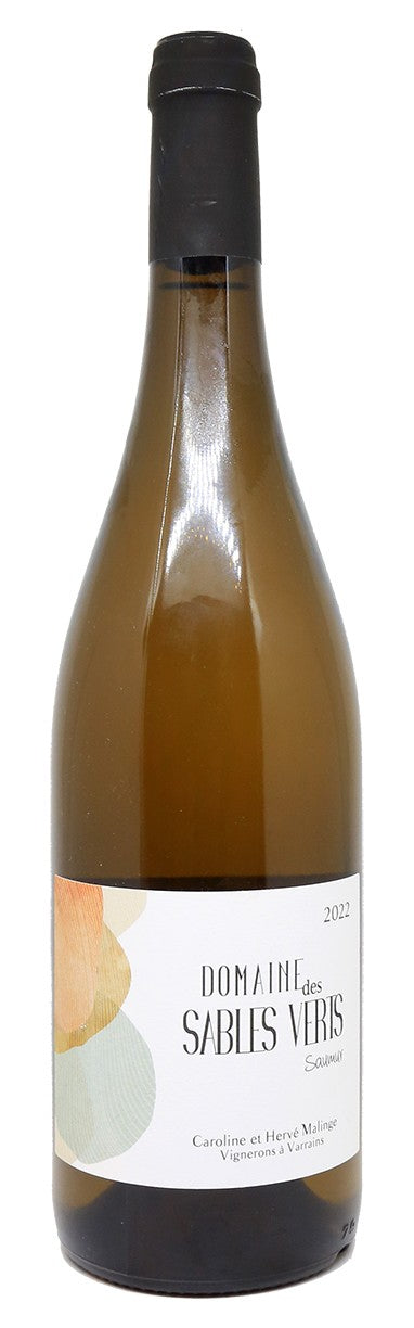 Domaine des Sables Verts Saumur Blanc 2022  Front Bottle Shot
