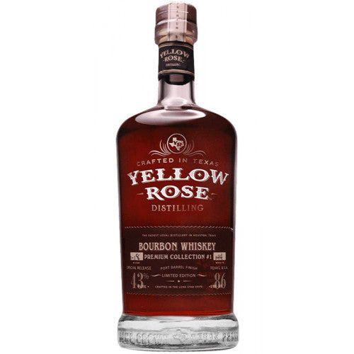 Yellow Rose Premium Collection #1 Port Barrel Finish Bourbon Whiskey