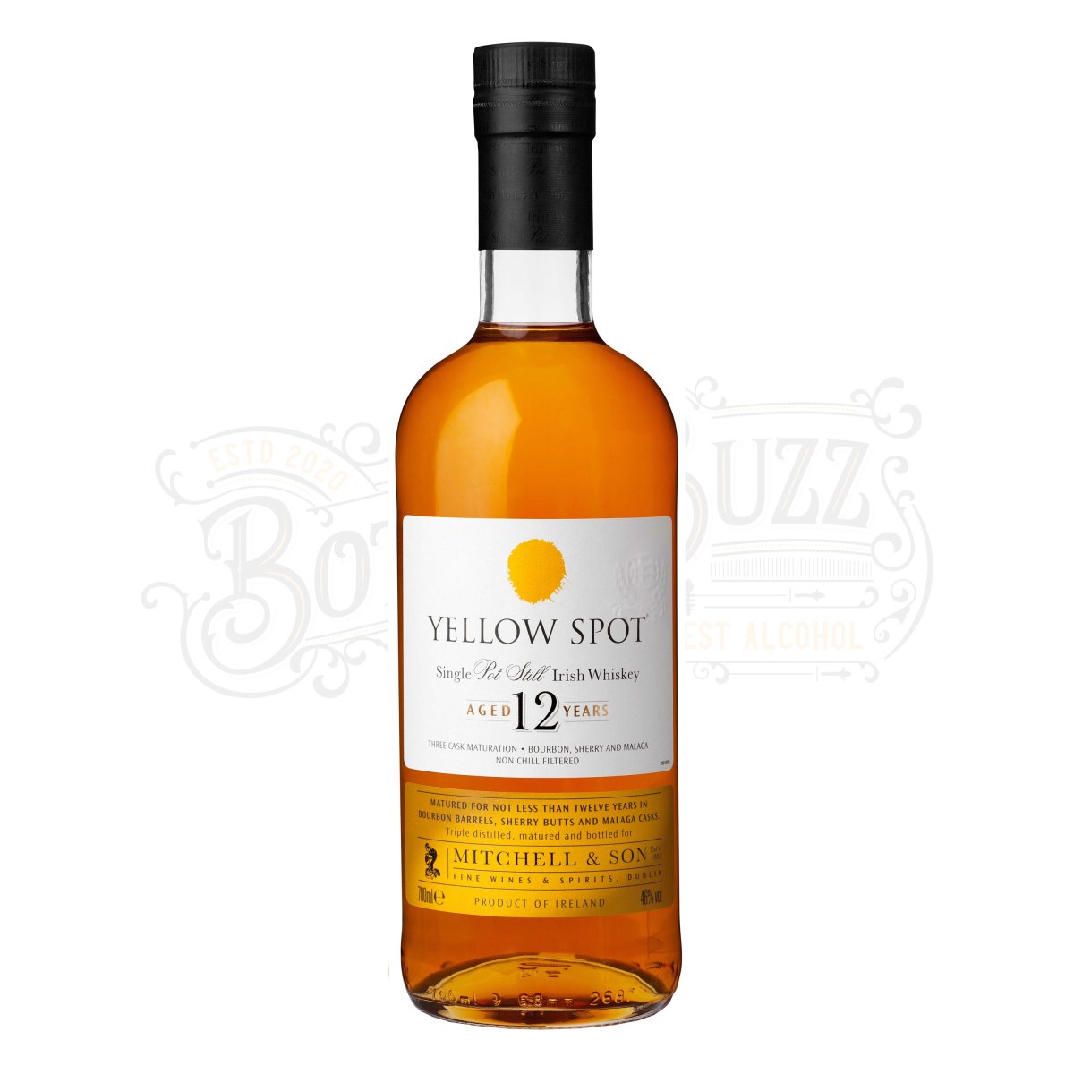Yellow Spot Single Pot Still Irish Whiskey 12 Yr
