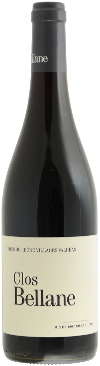 Clos Bellane Cotes du Rhone Villages Valreas Rouge 2022  Front Bottle Shot