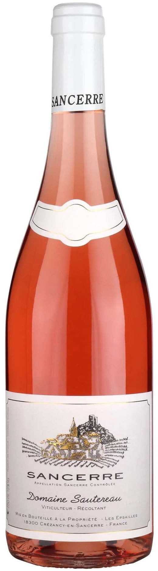 Domaine Sautereau Sancerre Rose 2023  Front Bottle Shot