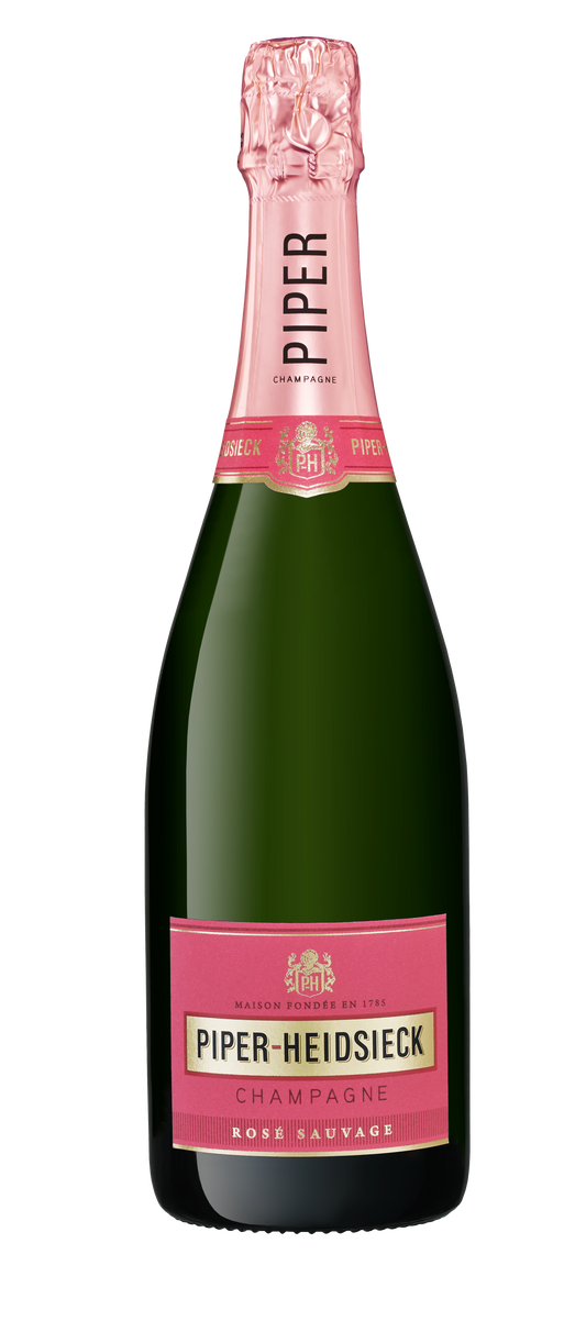 Piper-Heidsieck Rose Sauvage  Front Bottle Shot