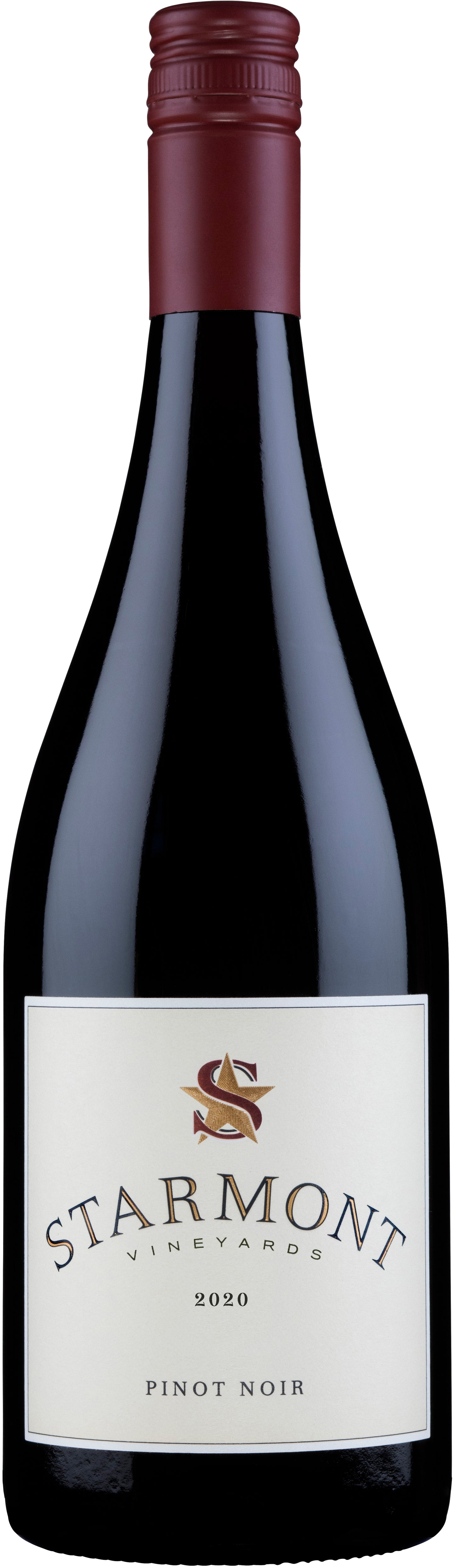Starmont Pinot Noir 2020  Front Bottle Shot