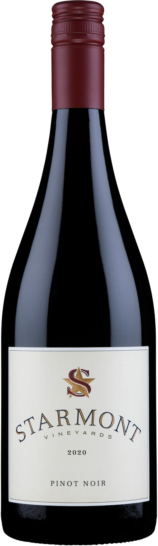 Starmont Pinot Noir 2020  Front Bottle Shot