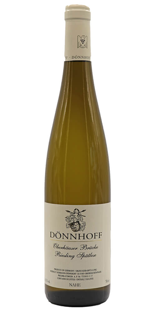 Donnhoff Oberhauser Brucke Riesling Spatlese 2022  Front Bottle Shot