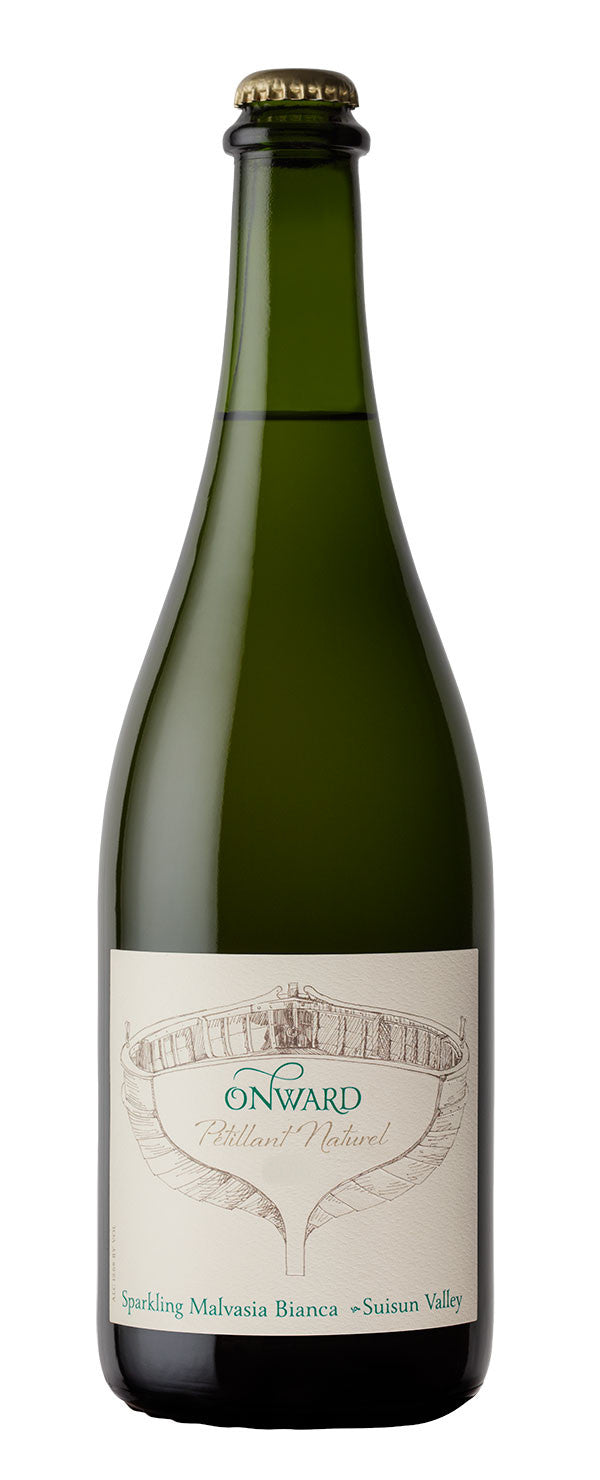 Onward Suisun Valley Malvasia Bianca Petillant Naturel 2022  Front Bottle Shot