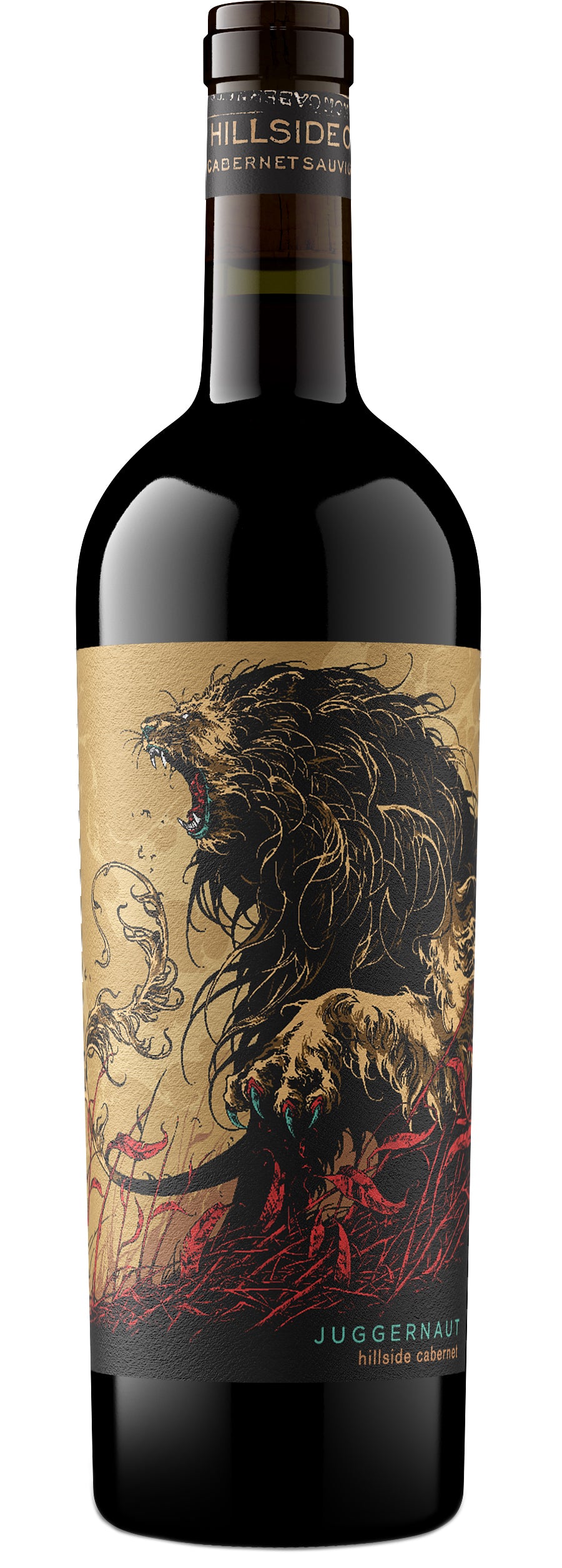 Juggernaut Hillside Cabernet Sauvignon 2022  Front Bottle Shot