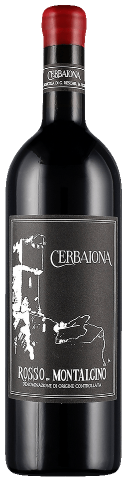 Cerbaiona Rosso di Montalcino 2022  Front Bottle Shot