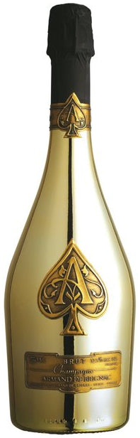 Armand de Brignac Ace of Spades Brut Gold (3 Liter Bottle - Jeroboam) Front Bottle Shot