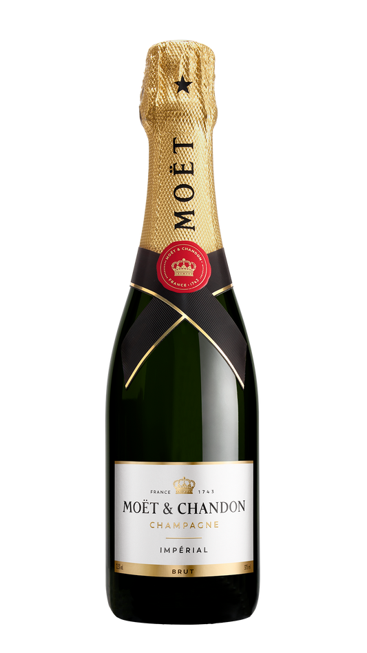 Moet & Chandon Imperial Brut (375ML half-bottle)  Front Bottle Shot