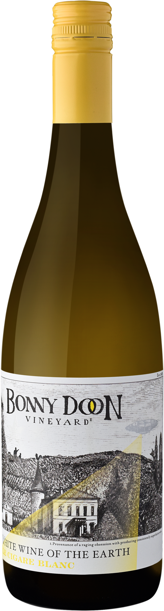 Bonny Doon Le Cigare Blanc 2023  Front Bottle Shot
