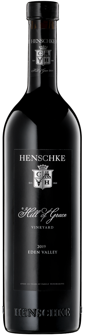 Henschke Hill of Grace Shiraz 2019  Front Bottle Shot