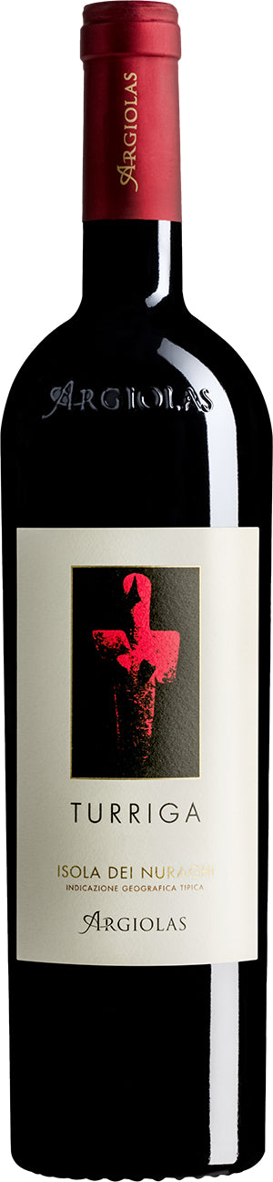 Argiolas Turriga Isola dei Nuraghi 2020  Front Bottle Shot