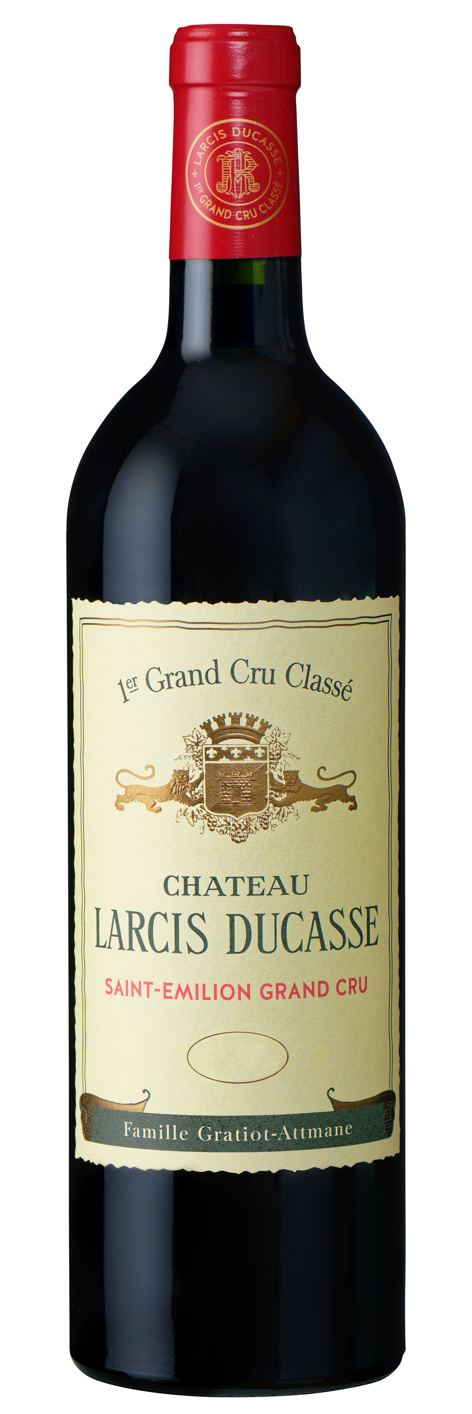Chateau Larcis Ducasse  2021  Front Bottle Shot