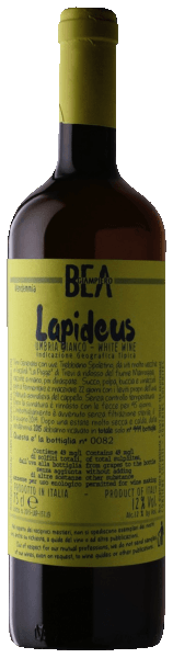 Paolo Bea Lapideus Bianco 2021  Front Bottle Shot