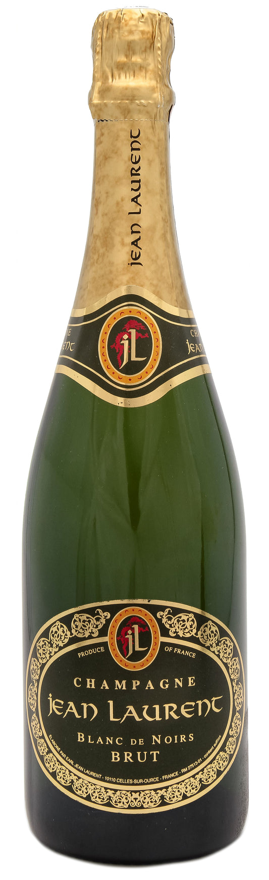 Jean Laurent Blanc de Noirs  Front Bottle Shot