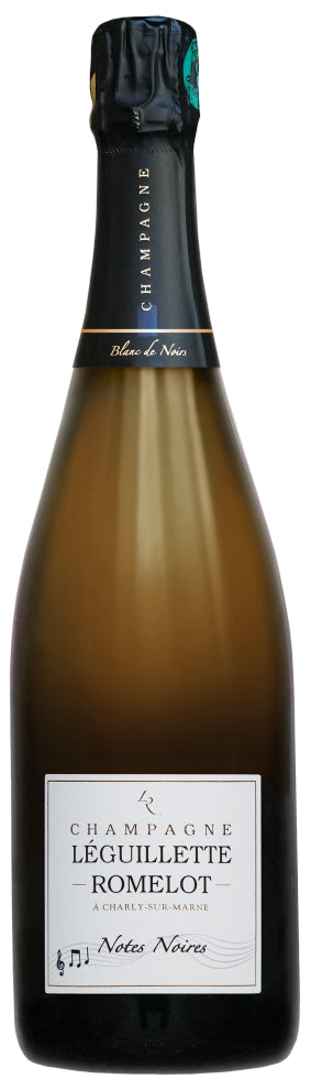 Champagne Leguillette Romelot Notes Noires Blanc de Noirs Brut 2009  Front Bottle Shot