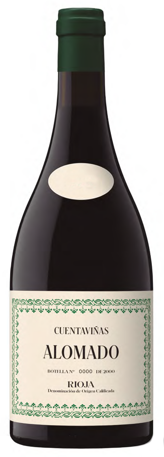Cuentavinas Rioja Alomado 2021  Front Bottle Shot