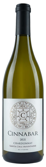 Cinnabar Santa Cruz Mountains Chardonnay 2021  Front Bottle Shot