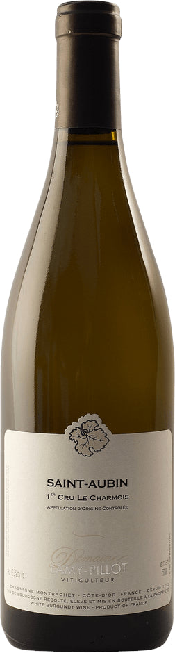 Domaine Lamy Pillot Saint-Aubin Le Charmois Premier Cru 2022  Front Bottle Shot