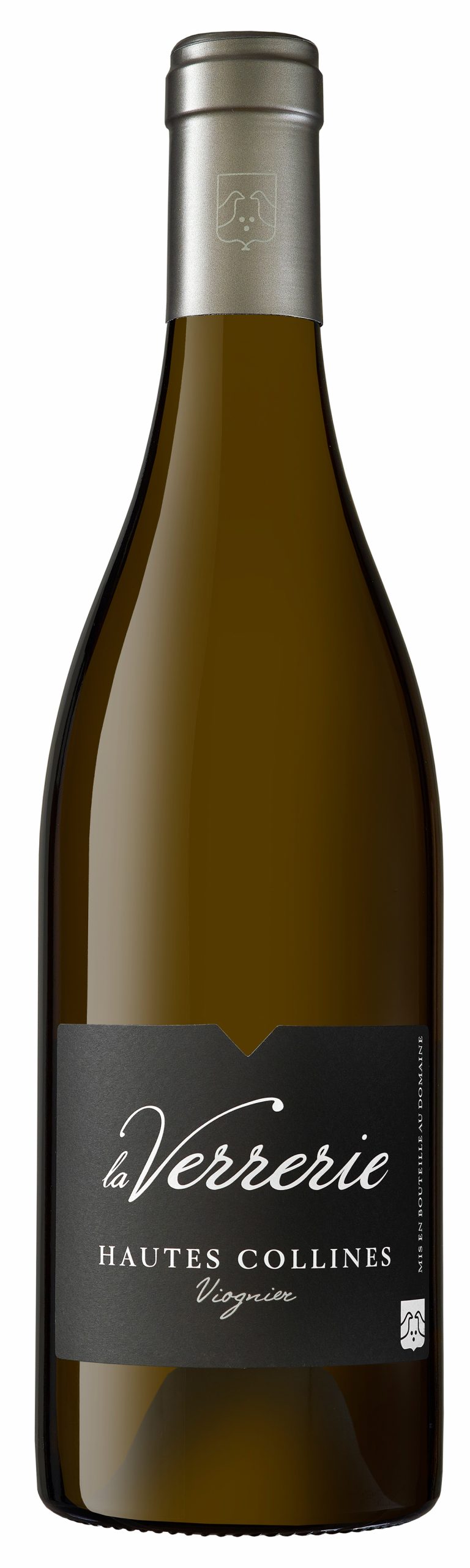 Chateau La Verrerie Hautes Collines Viognier 2022  Front Bottle Shot