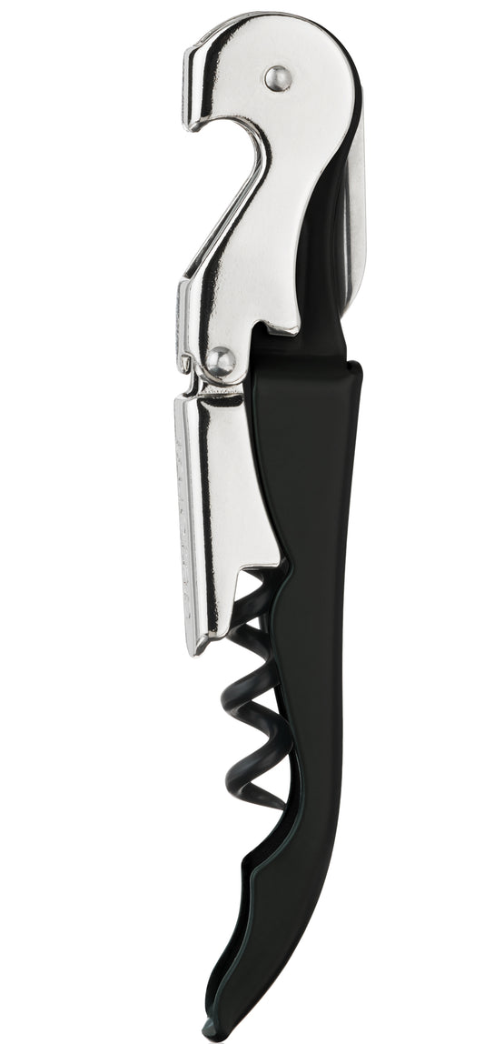 Black Double-Hinge Corkscrew