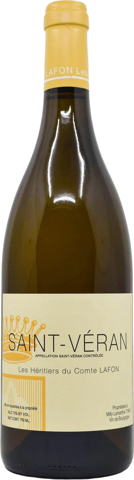 Heritiers du Comte Lafon Saint-Veran 2022  Front Bottle Shot