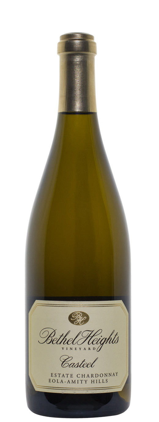 Bethel Heights Casteel Chardonnay 2021  Front Bottle Shot