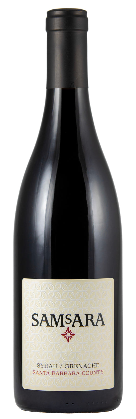 SAMsARA Santa Barbara County Syrah-Grenache 2020  Front Bottle Shot