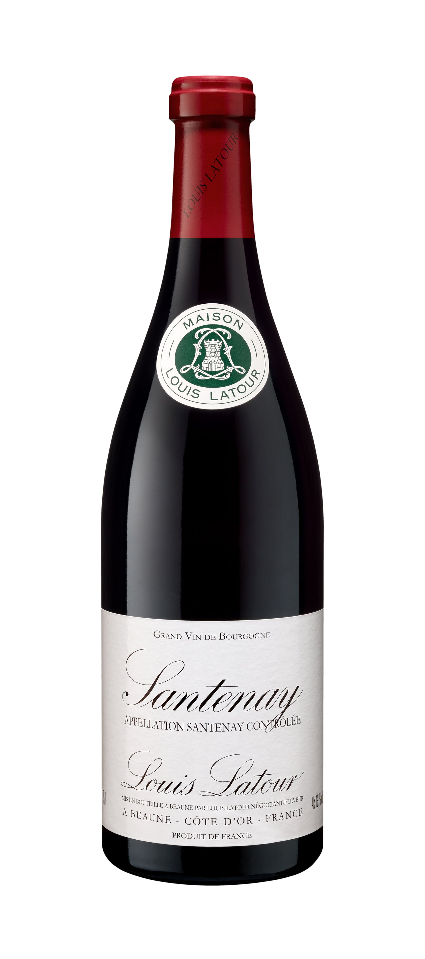 Louis Latour Santenay 2019  Front Bottle Shot