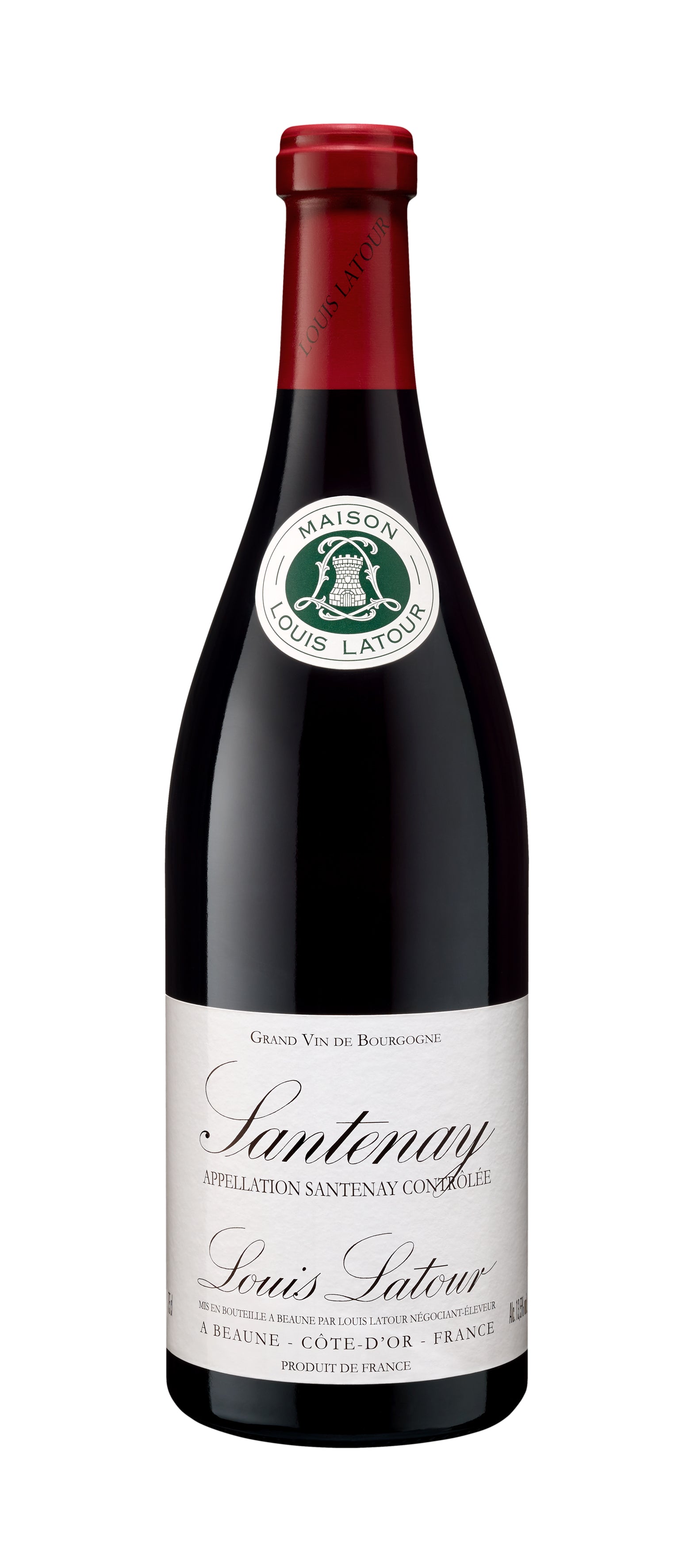Louis Latour Santenay 2019  Front Bottle Shot